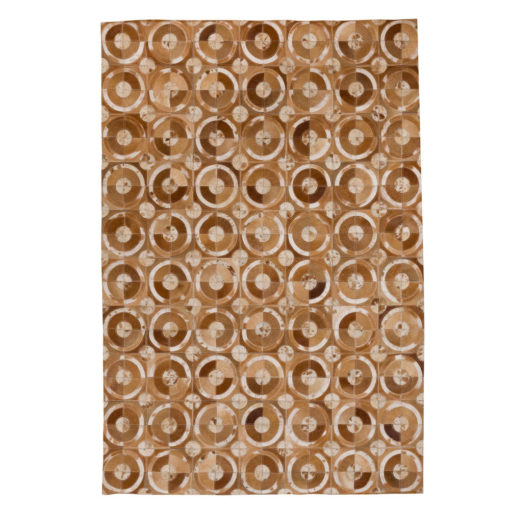 Patchwork Leather/Cowhide Rug 12P5057 120x180cm 1