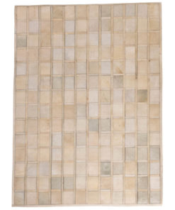 Patchwork Leather/Cowhide Rug PROMENDE 120x180cm 1