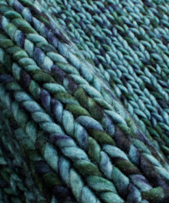 Knit Melange Deep Ocean 170x240cm 8